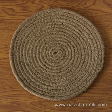 anti-slip Jute flax wholesale coffe mat